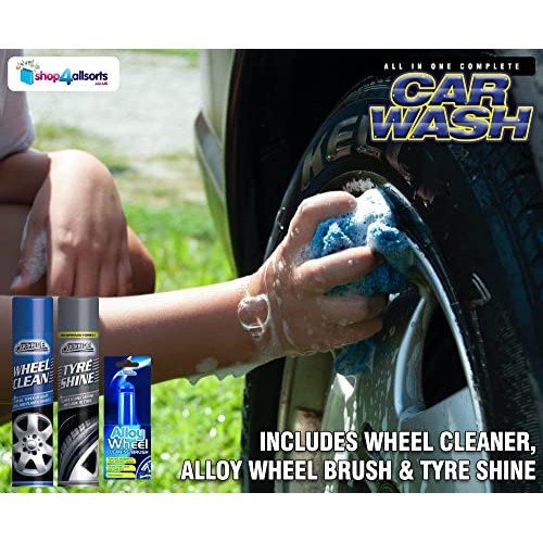 Shop4allsorts Complete Car Washing Kit with Screen Wash-6