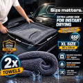 DoitEasy 12-Piece Car Cleaning Kit with Microfibre Towels, Wash Mitts, Wheel Brush and Detailing Brushes