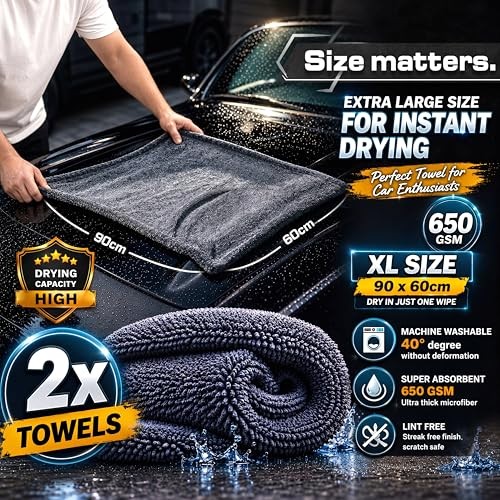 DoitEasy 12-Piece Car Cleaning Kit with Microfibre Towels, Wash Mitts, Wheel Brush and Detailing Brushes-1