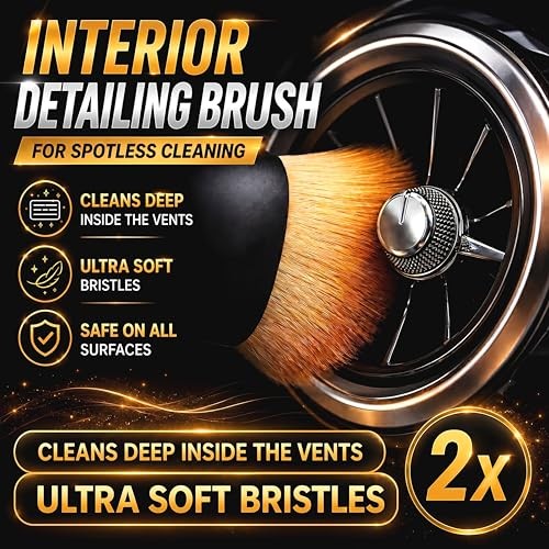 DoitEasy 12-Piece Car Cleaning Kit with Microfibre Towels, Wash Mitts, Wheel Brush and Detailing Brushes-6
