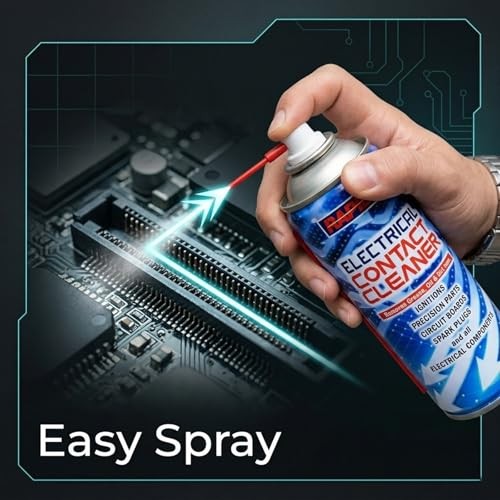 HOCHSTE Electrical Contact Cleaner Spray, Fast-Drying Circuit Cleaner, 200ml, 1 pcs-5