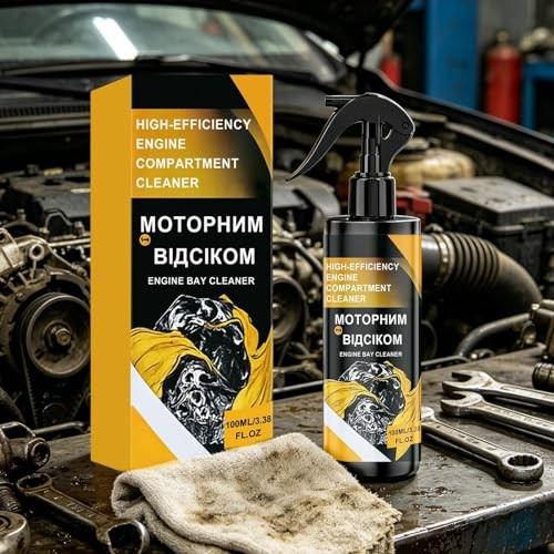 Generico Engine Compartment Cleaner Spray for Cars, SUVs, Campers and Workshop Use-2