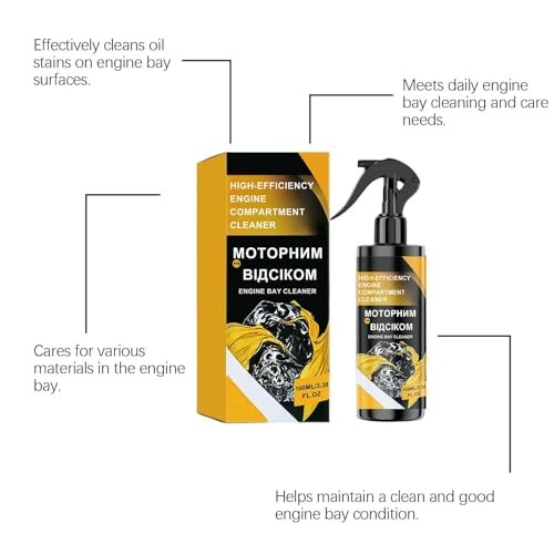 Generico Engine Compartment Cleaner Spray for Cars, SUVs, Campers and Workshop Use-8