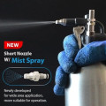 FIRSTINFO Refillable Brake Cleaner Spray Bottle, 650ml Aluminium Aerosol Sprayer with Mist Nozzle