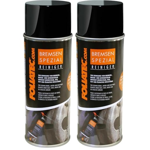 Foliatec Brake Caliper Cleaner, 400 ml, Pack of 2