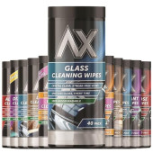 AlezyB glass cleaning wipes, 40 pack