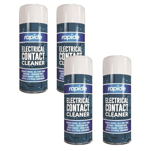 GSV Essentials Electrical Contact Cleaner Spray, 200 ml, 4 pcs