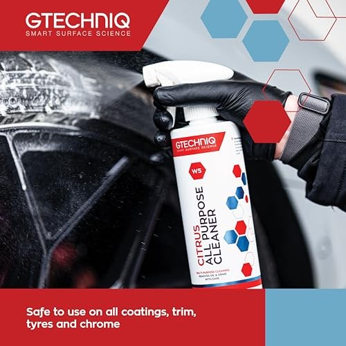 Gtechniq W5 All Purpose Cleaner and Car Degreaser Spray, 500 ml-3