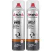 Holts Copper Grease Spray 500ml, Pack of 2
