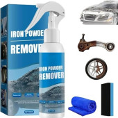 Generic Iron Powder Remover Spray, Quick-Acting Rust Removal Spray, 1 PC