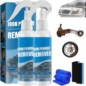Generic Iron Powder Remover Spray, quick-acting rust removal spray, 2 pcs