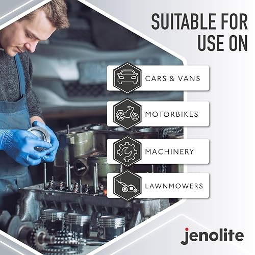 JENOLITE Engine Cleaner Aerosol, 2 x 500ml Degreaser Spray-6