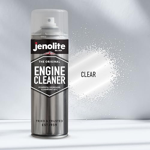 JENOLITE Engine Cleaner Aerosol, 2 x 500ml Degreaser Spray-8
