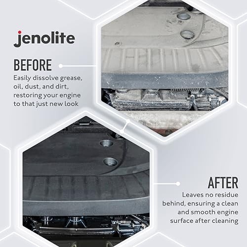 JENOLITE Engine Cleaner Aerosol 500ml Degreaser Spray-7