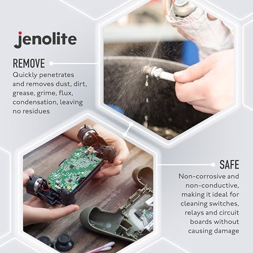 JENOLITE IPA Solvent Electrical Contact Cleaner Spray, 500ml-7