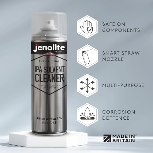JENOLITE IPA Solvent Electrical Contact Cleaner, 3 x 500ml-5