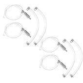 KxrTpx 4-Piece Brake Bleeding Kit with 7.8 mm Hose