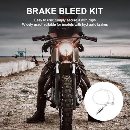 KxrTpx 4-Piece Brake Bleeding Kit with 7.8 mm Hose-5