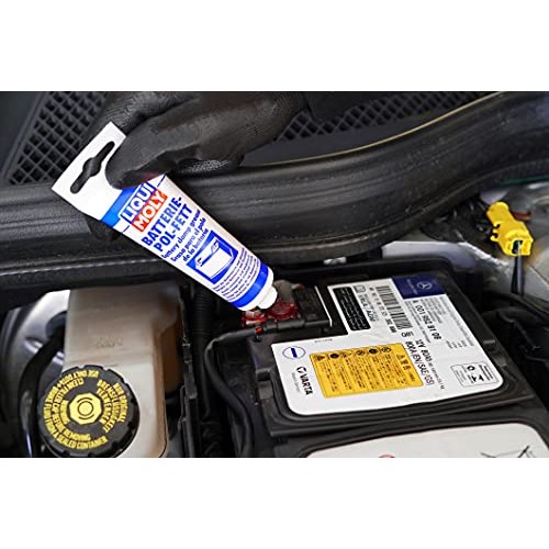 Liqui Moly Electronic Spray 200ml with 3140 Battery Terminal Grease 50g-4