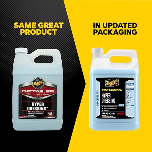 Meguiar's D170 Hyper Dressing 3.79L for interior and exterior trim, plastic, vinyl and rubber-2