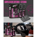 Motorrevive Motorcycle Helmet Cleaning Pack, 200ml Interior Cleaner + 200ml Exterior and Visor Cleaner with Microfibre Cloth