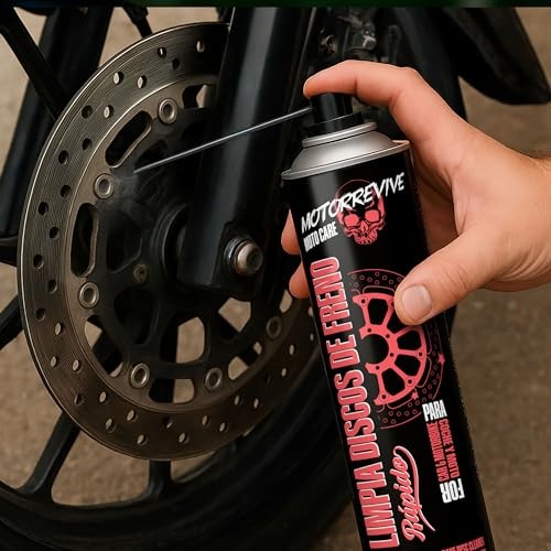 Motorrevive Quick Brake Disc Cleaner 585 ml for motorcycle and car brakes-5