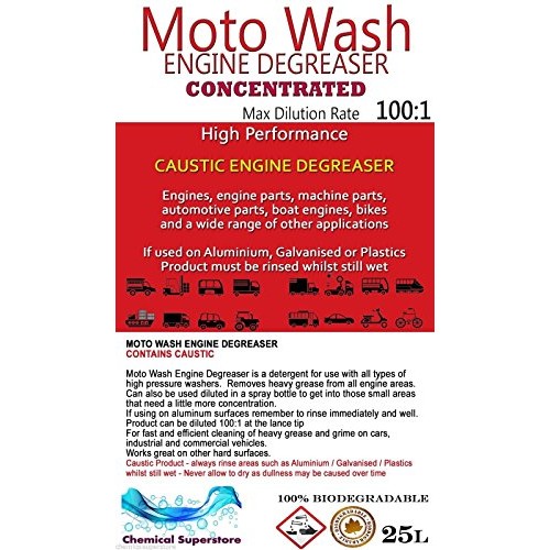 Chemical Superstore MotoWash Heavy Duty Engine Degreaser, 25 L Ready to Use-1