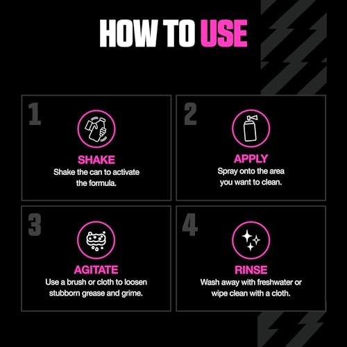 Muc-Off Motorcycle Bio Degreaser Spray 500ml-4