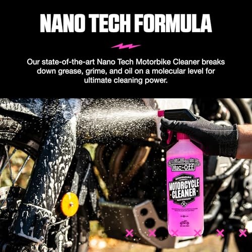 Muc-Off Motorcycle Care Duo Kit with Nano Tech Cleaner and Protectant-2