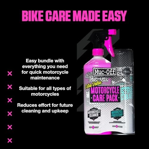 Muc-Off Motorcycle Care Duo Kit with Nano Tech Cleaner and Protectant-6