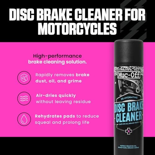 Muc Off Motorcycle Disc Brake Cleaner Spray, 400ml-1