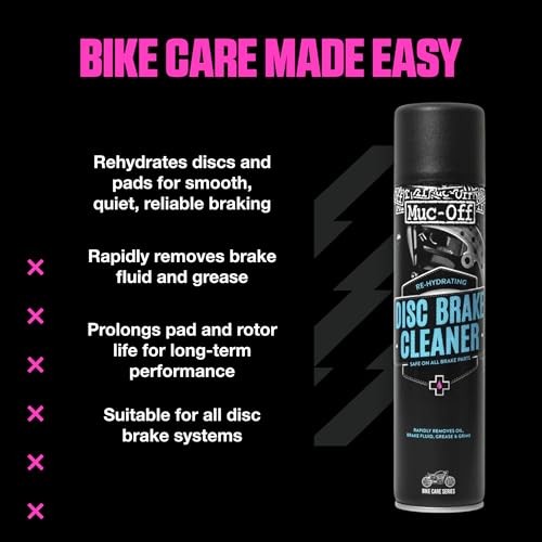 Muc Off Motorcycle Disc Brake Cleaner Spray, 400ml-6