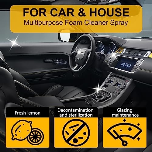 Generic Multipurpose Foam Interior Cleaner Spray for Cars, 100ml-3