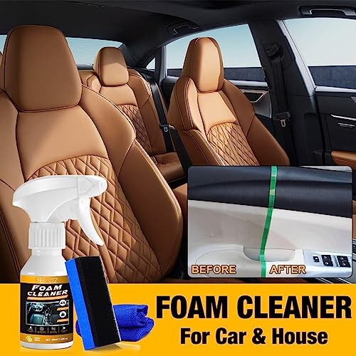 Generic Multipurpose Foam Interior Cleaner Spray for Cars, 100ml-5