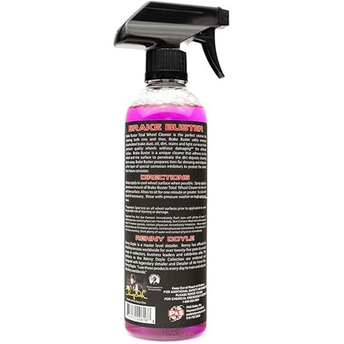 P&S Professional Detail Products Brake Buster Non-Acid Wheel Cleaner, 1 Pint-1