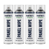 Paintnuts Panel Wipe Bodyshop Degreaser, 4 x 500ml
