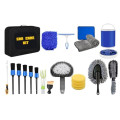 PLUSHA 21-Piece Car Cleaning Kit with 11L Foldable Bucket