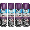 PNJB Clutch and Brake Cleaner Spray 400ml, 4-Pack