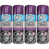 PNJB Clutch and Brake Cleaner Spray 400ml, 4-Pack