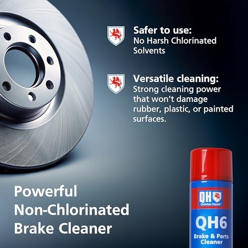 Quinton Hazell QH6 Brake Cleaner Spray 600 ml, Pack of 6-4