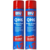 Quinton Hazell QH6 Brake Cleaner Spray 600ml, Pack of 2