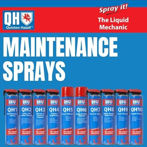 Quinton Hazell QH6 Brake Cleaner Spray 600ml, Pack of 2-8