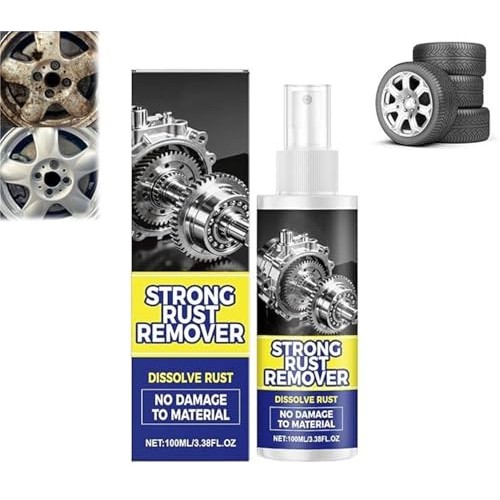 Giurui Rust Remover Spray for Metal, 1 Pcs