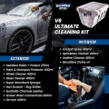 Scotts Ultimate 15-Piece Car Cleaning Kit for Interior and Exterior Valeting