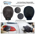 ShinyCar Premium Car Cleaning Kit with Bag, Wash Mitts, Microfibre Drying Towel, Waffle Cloths and Brushes