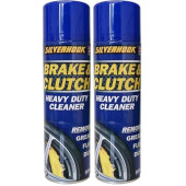 SILVERHOOK Brake & Clutch Cleaner 500ml, Pack of 2