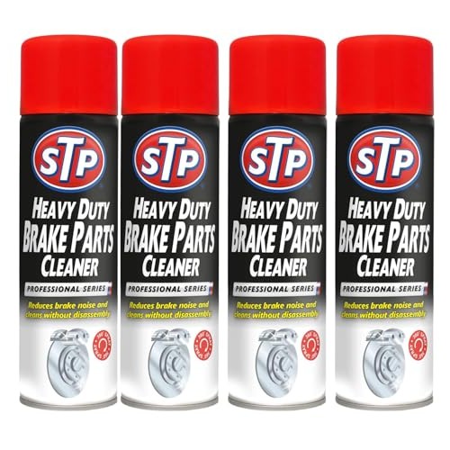 STP Heavy Duty Brake Cleaner Pack of 4, 500ml Each