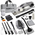 THINKWORK 21-Piece Car Vacuum Cleaner Kit with 8000Pa Handheld Vacuum