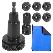 TOUKBEAU Wheel Hub Cleaning Kit with Grinding and Polishing Attachments