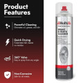 Vexjuro Holts Brake & Parts Cleaner Kit, 600ml, with 3 Detail Brushes and Microfibre Cloth